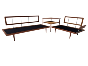 Minerva Sofa Set by Peter Hvidt & Orla Molgaard Nielsen for France & Søn, 1960s